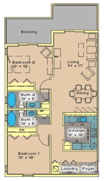 Bahama Bay - Floor Plan - San Salvador