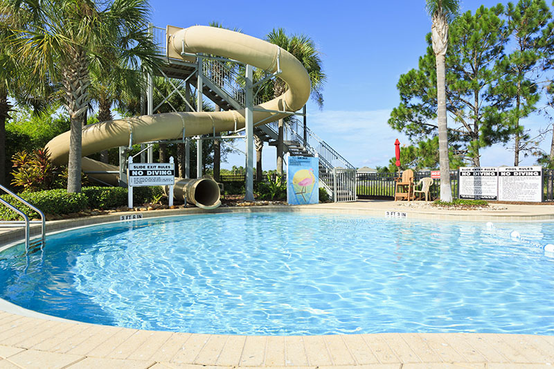 Windsor Hills pool slide