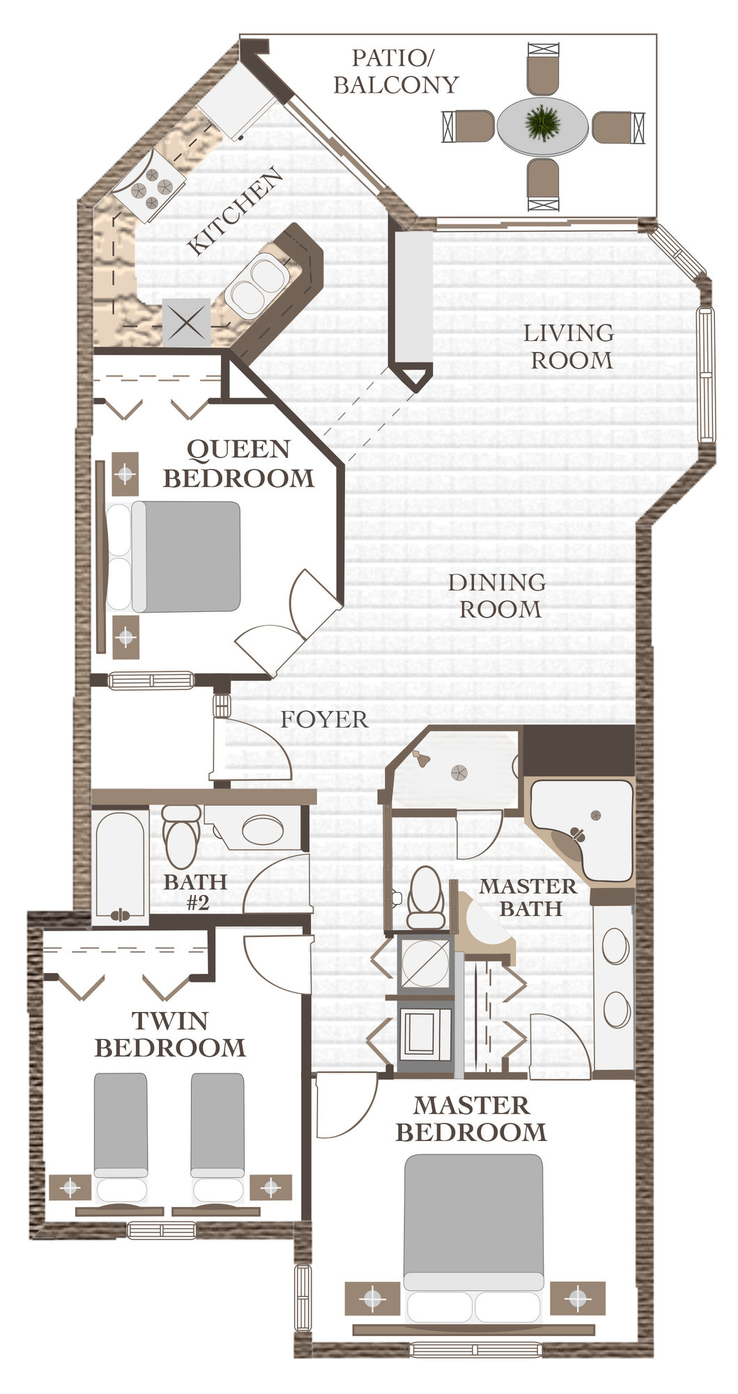 3 bed 2 bath opt two 1421 sq ft WorldQuest