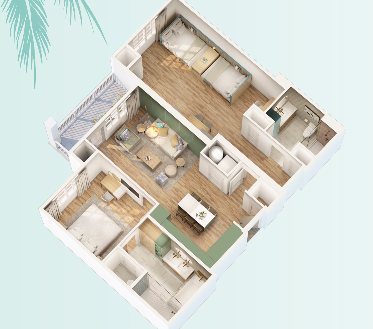 Inspiration SA condo floor plan