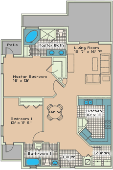 Bahama Bay floor plan Andros